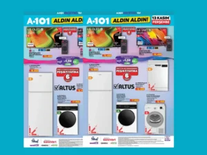 A101 marketler LG OLED Altus buzdolabı bulaşık makinesi satacak