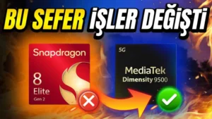 Snapdragon'un bu sefer işi zor! (Dimensity 9500 vs Snapdragon 8 Elite Gen 5)