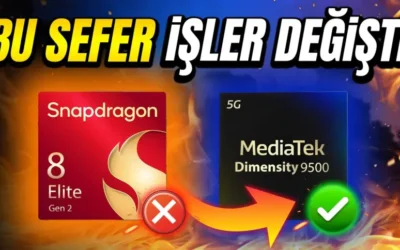 Snapdragon'un bu sefer işi zor! (Dimensity 9500 vs Snapdragon 8 Elite Gen 5)