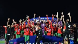 FIFA U20 Dünya Kupası Finalinde Fas Arjantin’i yenerek kupanın sahibi oldu!