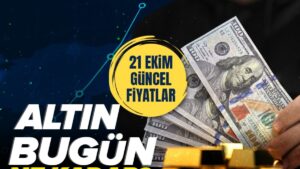 Canlı altın fiyatları 21 Ekim | Altın düşer mi, yükselir mi? Gram, çeyrek, yarım altın ne kadar?