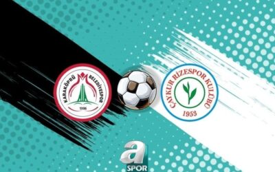 Karaköprü Belediyespor – Çaykur Rizespor canlı izle | Ziraat Türkiye Kupası CANLI İZLE