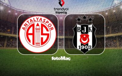 Beşiktaş maçı CANLI İZLE | Antalyaspor – Beşiktaş maçı detayları!