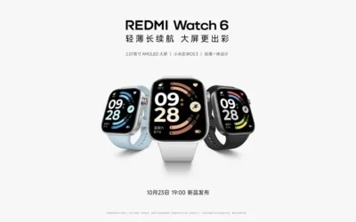 Xiaomi Redmi Watch 6 tanıtıldı: Zarif tasarım hayran bırakacak