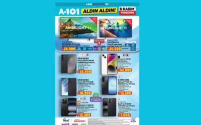 A101 marketlerde Samsung Galaxy S25 FE ve iPhone 14 satışta