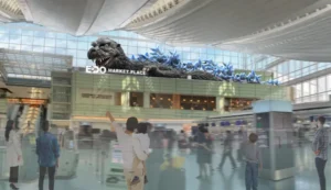 Godzilla’nın 70. yılına özel dev heykel Tokyo Haneda Havalimanı’nda!