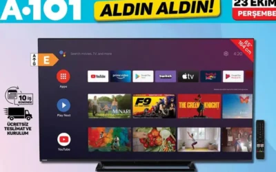 A101 marketler Toshiba ve Hi-Level televizyonlar satacak