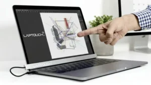 MacBook’lara dokunmatik ekran geliyor mu? Yeni LapTouch aksesuarı dikkat çekiyor