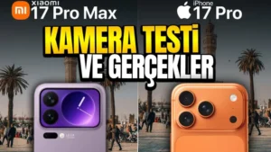 Xiaomi 17 Pro Max vs iPhone 17 Pro Max kamera testi