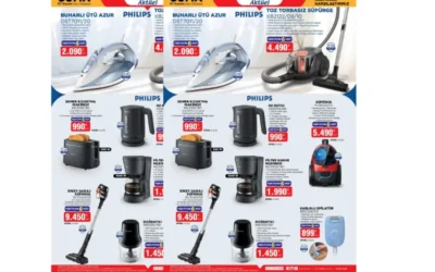 Bim marketler Philips ürünlerini satışa sunuyor