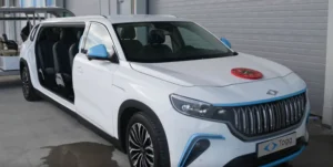 Erdoğan için geliştirilen Togg limuzin ilk kez görüldü