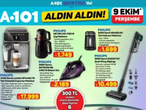 A101 Philips espresso ve türk kahvesi makinesi satışa sunuyor
