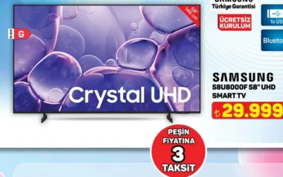 A101 marketler Samsung ve Toshiba televizyon satacak