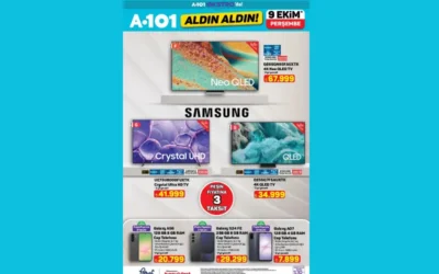 A101 marketler Samsung TV ve Galaxy telefonlar satacak