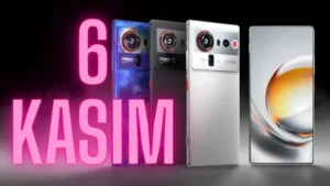 6 Kasım lansmanına geri sayım: Nubia Z80 Ultra geliyor!