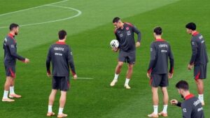 A Milli Futbol Takımımız, Gürcistan maçının hazırlıklarını tamamladı
