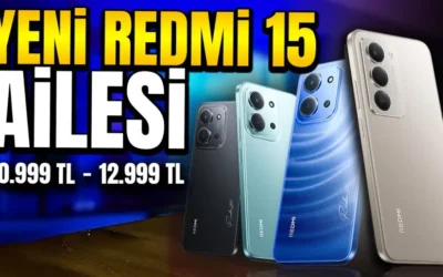 Uygun fiyatlı Redmi 15 ailesi çıktı! (Almadan önce izle)