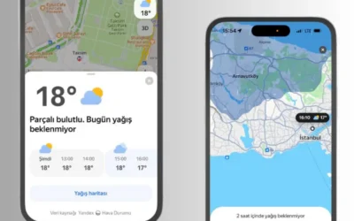 Yandex Maps’e gerçek zamanlı hava durumu özelliği geldi