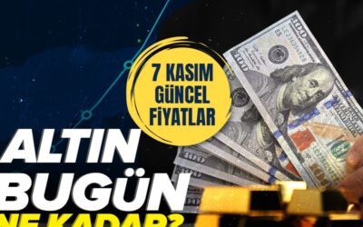 Altın fiyatları 7 Kasım | Kapalı Çarşı altın kuru – Gram, çeyrek, yarım altın ne kadar?