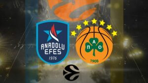 Anadolu Efes-Panathinaikos AKTOR CANLI MAÇ | EuroLeague 5. hafta