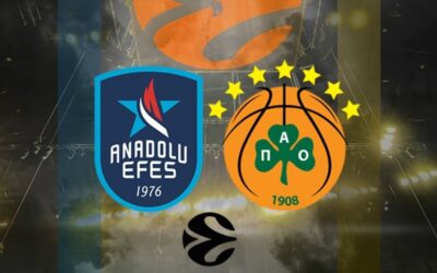 Anadolu Efes-Panathinaikos AKTOR CANLI MAÇ | EuroLeague 5. hafta