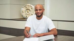 Bayern Münih teknik direktör Vincent Kompany'nin sözleşmesini 2029'a kadar uzattı!