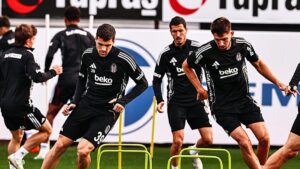 Beşiktaş 3 eksikle Hesap.com Antalyaspor maçı hazırlıklarını sürdürdü