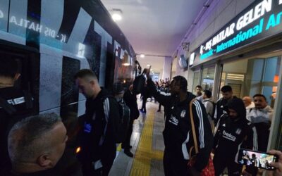 Beşiktaş kafilesi Konya'ya geldi