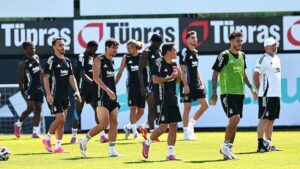 Beşiktaş'ta Zecorner Kayserispor maçı hazırlıkları devam ediyor