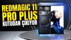 Sıvı soğutmalı oyuncu telefonu Redmagic 11 Pro Plus elimizde