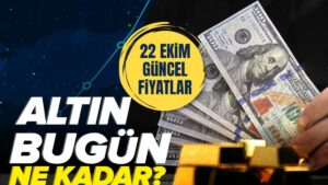 Canlı altın fiyatları | 22 Ekim altın ne kadar, tekrar yükselecek mi? – Gram, çeyrek, yarım fiyatları