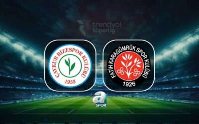 Çaykur Rizespor-Mısırlı.com.tr Fatih Karagümrük | CANLI İZLE