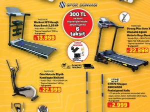 A101 marketler spor ekipmanları satacak