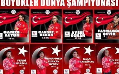 Dünya Şampiyonası’nda milli halterciler 2’si altın 5 madalya kazandı