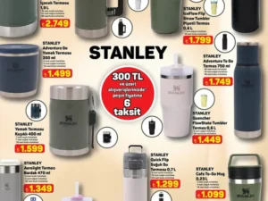 A101 marketler Stanley termos satacak