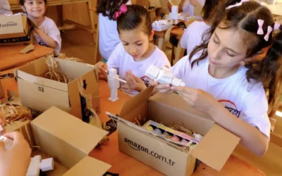 Amazon Türkiye’nin gülümseten hayaller projesi Hatay’da 5.500 kişiye ulaştı