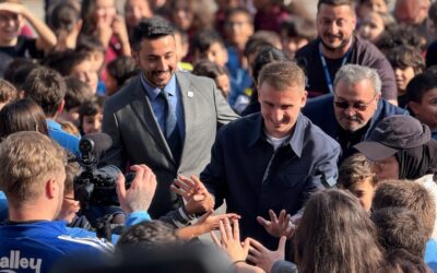 Fenerbahçeli Kerem Aktürkoğlu ilkokul öğrencisi Aras Şamlı'nın başkanlık vaadini yerine getirdi!