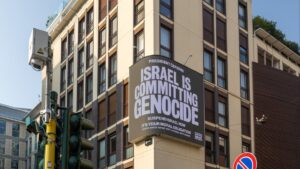 Game Over Israel, "Nazi Almanyası"nı örnek vererek UEFA'nın İsrail'i men etmesini istedi
