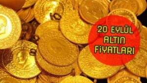 Gram altın ne kadar? | 20 Eylül canlı altın ve döviz kuru takibi – 1 Dolar kaç TL?
