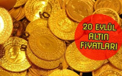 Gram altın ne kadar? | 20 Eylül canlı altın ve döviz kuru takibi – 1 Dolar kaç TL?