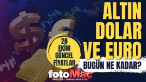 Gram altın ne kadar? 26 Ekim Çeyrek altın fiyatları | 2025 CANLI ALTIN