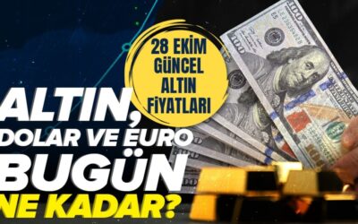 Gram, çeyrek ve tam altın fiyatları ne kadar? 28 Ekim Salı 2025 CANLI ALTIN FİYATLARI