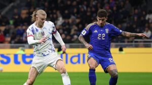 Haaland 2 gol attı Norveç İtalya'yı deplasmanda yıktı: İşte maçın özeti