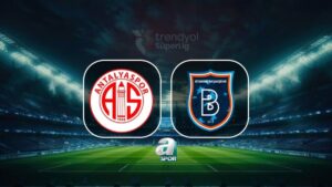 Hesap.com Antalyaspor-RAMS Başakşehir | CANLI (Trendyol Süper Lig)