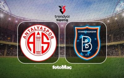 Hesap.com Antalyaspor-RAMS Başakşehir maçı CANLI (Trendyol Süper Lig)