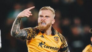 Hull City'nin forveti Oliver Mcburnie, İngiltere Championship'te eylül ayının en iyi oyuncusu oldu!