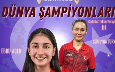 Kadın Para Masa Tenisi Milli Takım'ımız dünya şampiyonu oldu