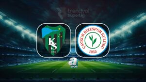 Kocaelispor-Çaykur Rizespor maçı CANLI (Trendyol Süper Lig)