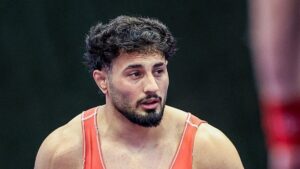 Milli güreşçi Muhammed Halit Özmuş gümüş madalya kazandı!