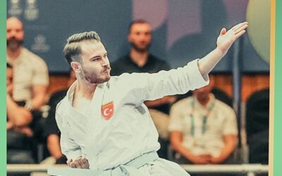 Milli karateci Enes Özdemir, altın madalya kazandı